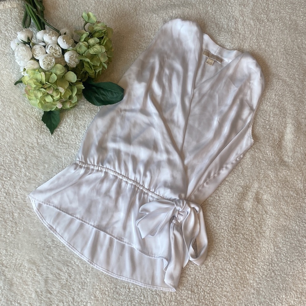 Michael Kors silk wrap tank